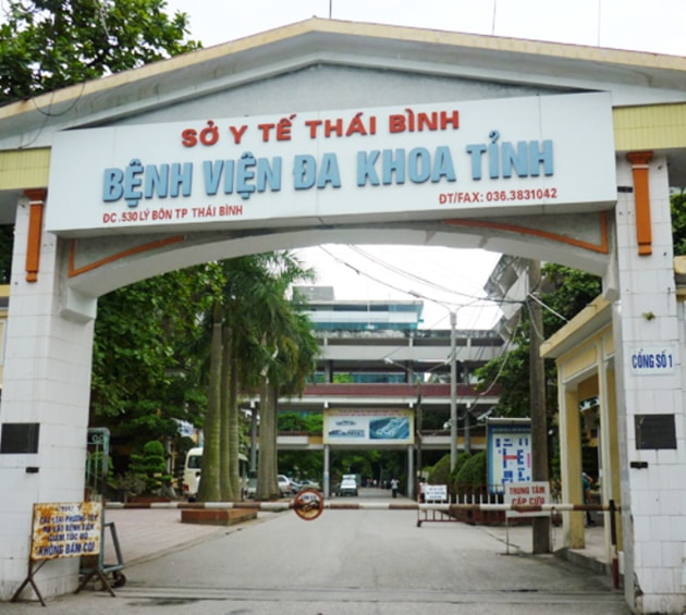 Bệnh nhân đang được theo dõi và thực hiện cách ly tại Bệnh viện Đa khoa tỉnh Thái Bình. Ảnh: doisongvietnam.vn