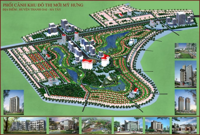 Khu đô thị Thanh Hà do Cienco 5 Land là chủ đầu tư.