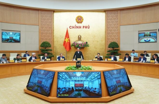 Quang cảnh cuộc họp.