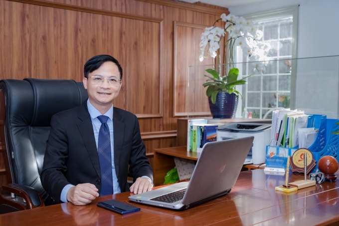 Ông Phạm Đức Nghiệm- Phó cục trưởng Cục Phát triển thị trường và doanh nghiệp khoa học công nghệ (Bộ Khoa học và Công nghệ), Giám đốc Ban quản lý Trung tâm Đổi mới sáng tạo ứng phó với biến đổi khí hậu- VCIC.