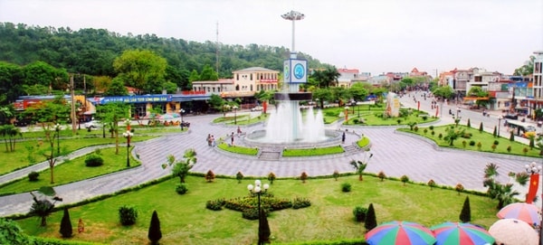 Một góc trung tâm huyện Thủy Nguyên, TP Hải Phòng
