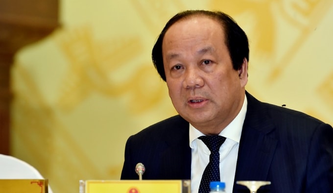 Bộ trưởng, Chủ nhiệm VPCP Mai Tiến Dũng.