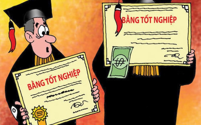 Theo các điều tra xã hội học, người châu Á trọng bằng cấp hơn người châu Âu.