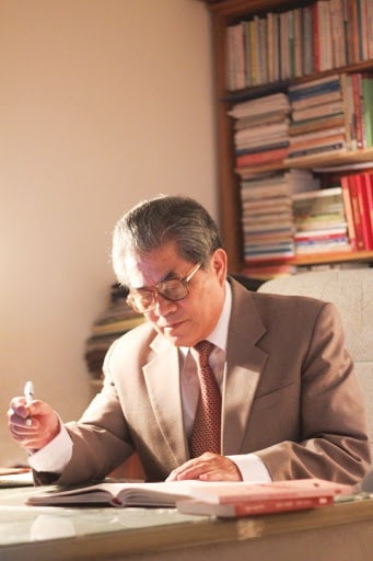 Nhà báo Nguyễn Uyển. Ảnh: T.L