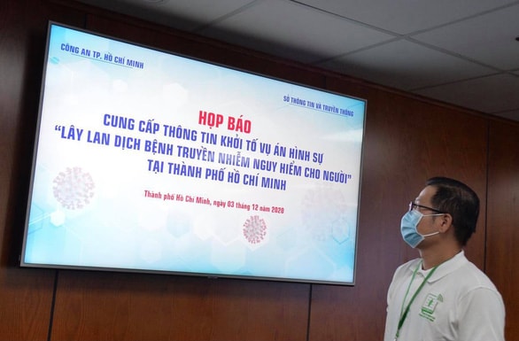 Nội dung buổi họp báo. Ảnh: tuoitre.vn