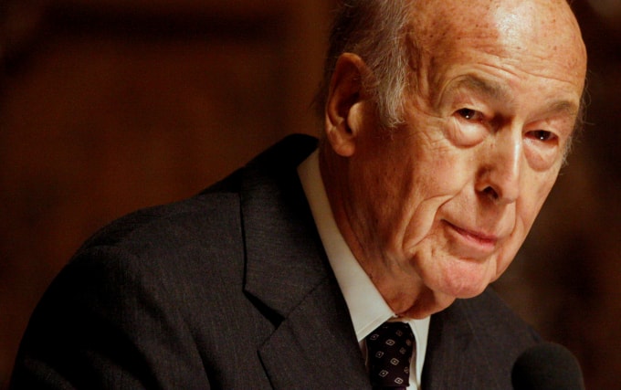 Cựu Tổng thống Pháp Valery Giscard d'Estaing. Ảnh: AJ