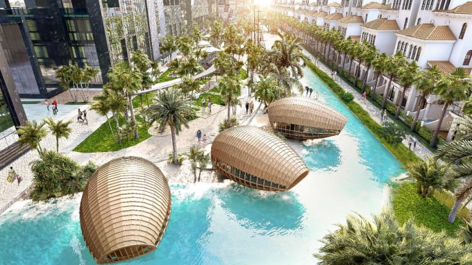 Sunshine Crystal River mang đến không gian sống như nghỉ dưỡng cho cư dân