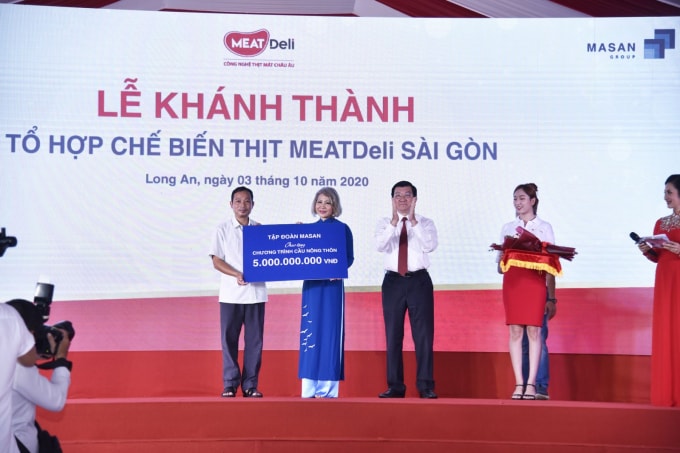 Ảnh 5_ Từ đầu năm đến nay, Tập đoàn Masan đã ủng hộ gần 30 tỷ đồng cho các hoạt động an sinh xã hội