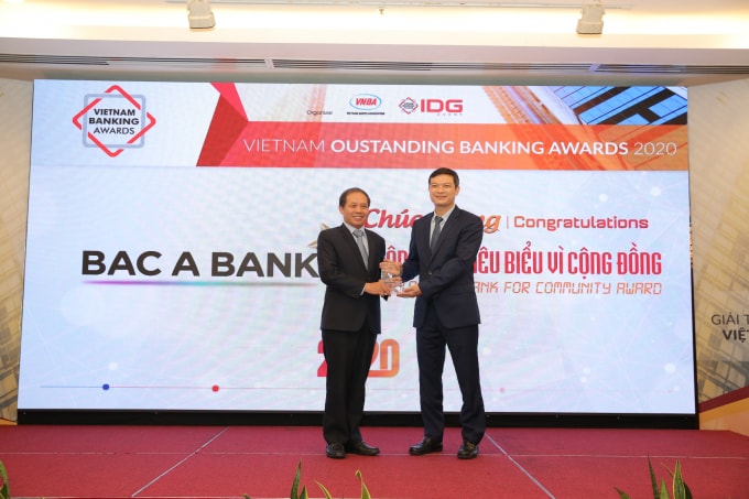Ngân hàng TMCP Bắc Á được tôn vinh trong “Giải thưởng Ngân hàng Việt Nam tiêu biểu 2020