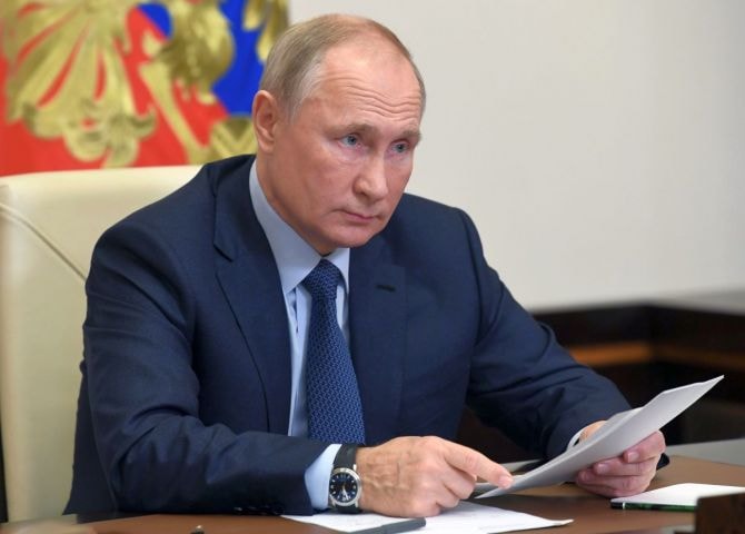 Tổng thống Nga Vladimir Putin đã ra lệnh tiêm chủng vắc xin Sputnik V trên toàn quốc vào tuần tới - Ảnh: ANI