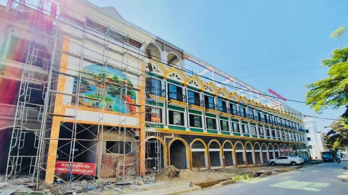 Những hình ảnh đầu tiên tại Chợ Du lịch Lào Cai trước ngày khai trương.