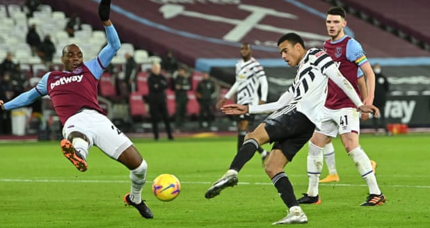 Greenwood nâng tỉ số lên 2-1 cho MU