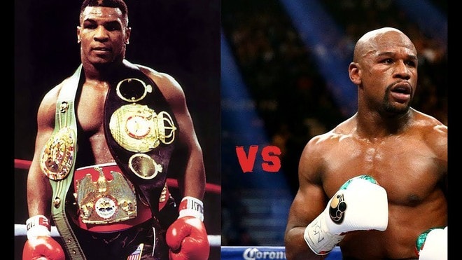 Huyền thoại Mike Tyson tự tin có thể đánh bại Mayweather nếu có cơ hội gặp nhau trên võ đài. Ảnh: thanhnien.vn