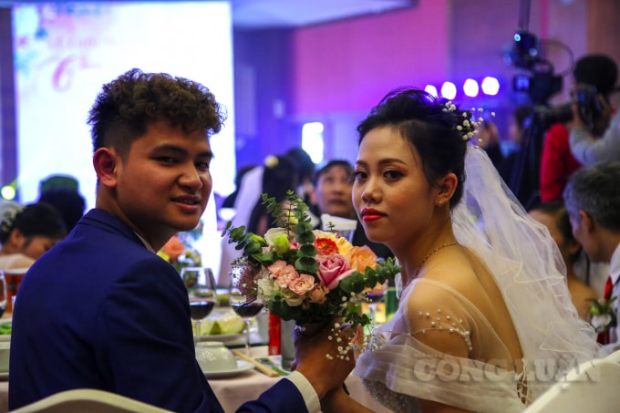 Lễ cưới tập thể mang tên 'Giấc mơ có thật' đã giúp các cặp vợ chồng khuyết tật thực hiện được khoảnh khắc quý giá nhất của cuộc đời mình.