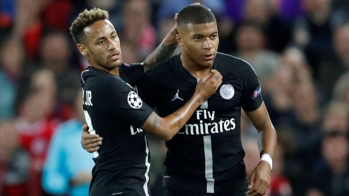 Neymar và Mbappe có mối quan hệ như anh em ruột. Ảnh: TL