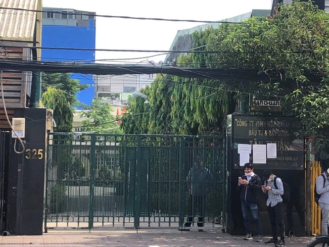 Trụ sở Cty Tân Thuận ở Quận 7, TP Hồ Chí Minh. Ảnh: tienphong.vn