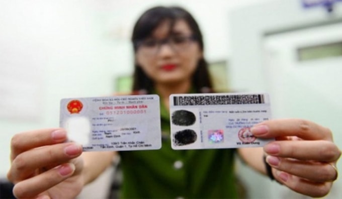 2,5 triệu người dân Hà Nội sẽ được cấp thẻ căn cước gắn chip ở cấp phường. Ảnh minh họa.