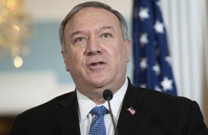 Ngoại trưởng Mỹ Mike Pompeo - Ảnh: Reuters