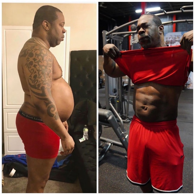 Diễn viên hài Ross Mathews giảm tổng cộng 32 kg.