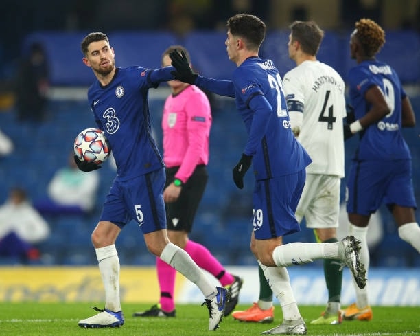 Cầu thủ Jorginho gỡ hòa cho Chelsea. Ảnh: thethao247.vn
