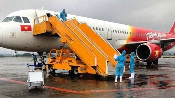 Ngày 9/12, chuyến bay VietJet đã đưa hơn 240 công dân Việt Nam từ Malaysia về nước. Ảnh minh họa