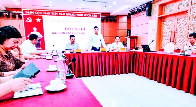 Ban, Sở, Hội duy trì giao ban báo chí hằng tháng và hội nghị thông tin báo chí vào chiều thứ ba hằng tuần.