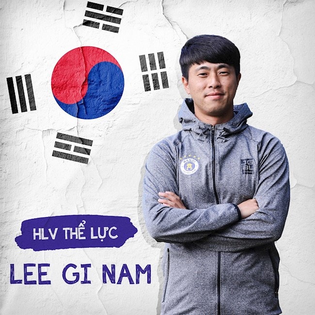 Hà Nội FC có bản hợp đồng mới với chuyên gia thể lực người Hàn Quốc, Lee Gi Nam. Ảnh: vtc.vn