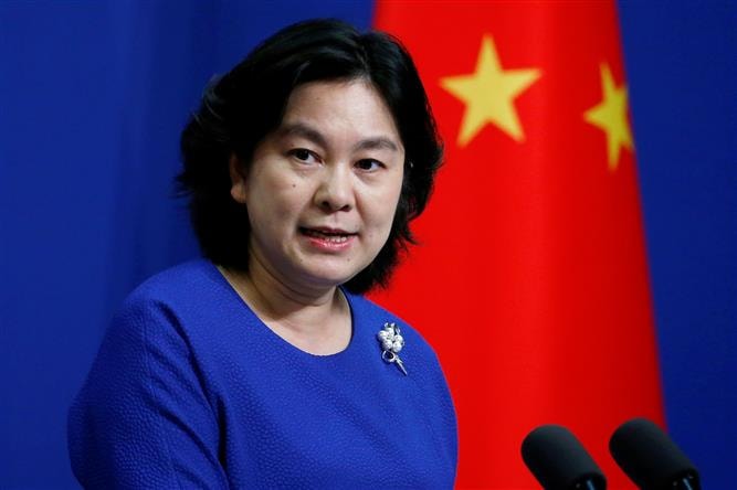 Người phát ngôn Bộ Ngoại giao Trung Quốc Hoa Xuân Oánh - Ảnh: Reuters