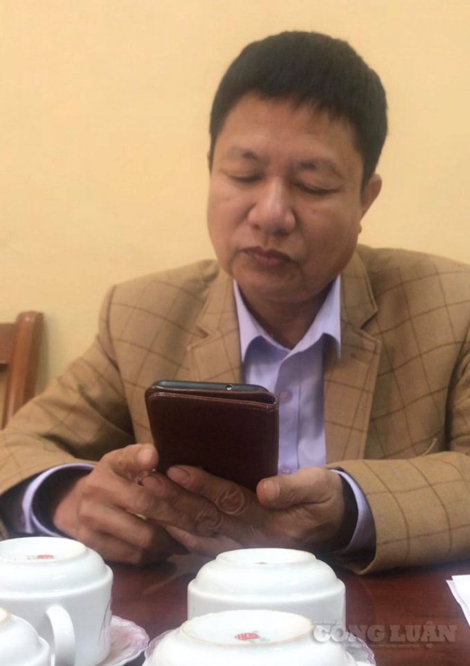 Ông Đỗ Xuân Cương, Chủ tịch UBND xã Đặng Lễ