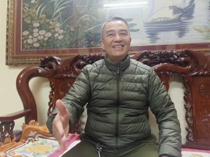 Ông Nguyễn Văn Hải, cán bộ hưu trí (phường Cổ Nhuế 1, Bắc Từ Liêm, Hà Nội)