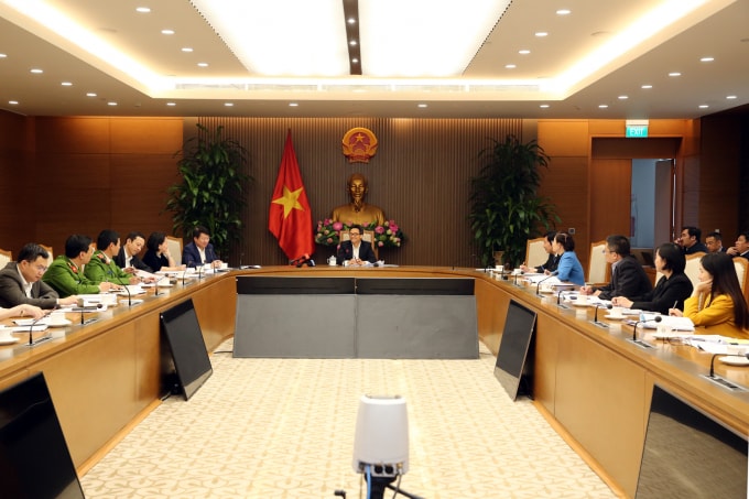 Quang cảnh cuộc họp.