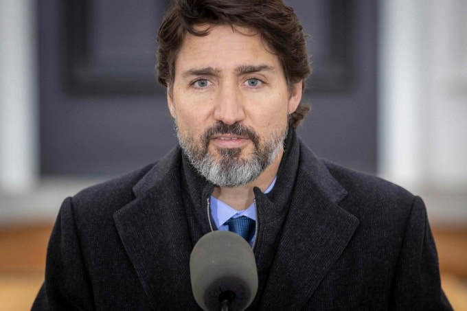 Thủ tướng Canada Justin Trudeau. Ảnh: AFP