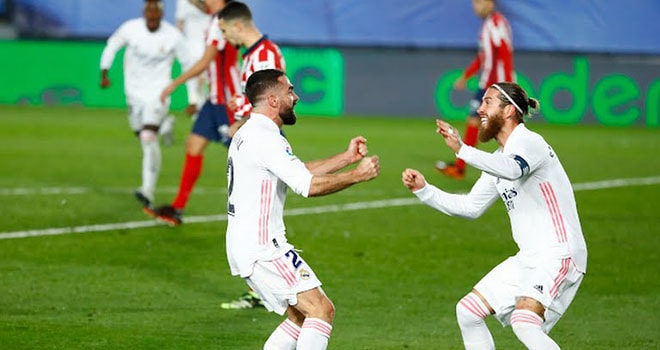 CLB Real Madrid đã giành chiến thắng thuyết phục trước Atletico. Ảnh: thethaovanhoa.vn