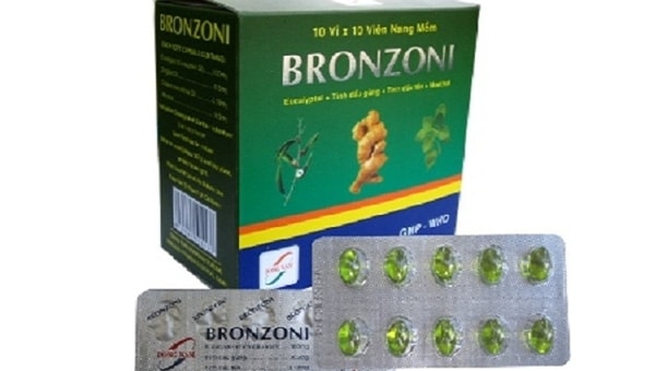 Viên nang mềm Bronzoni bị thu hồi
