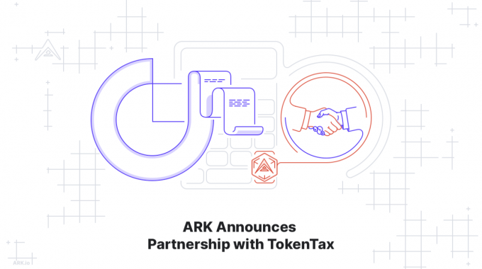 Hệ sinh thái ARK thông báo quan hệ đối tác với TokenTax. Ảnh: ArkEcosystem
