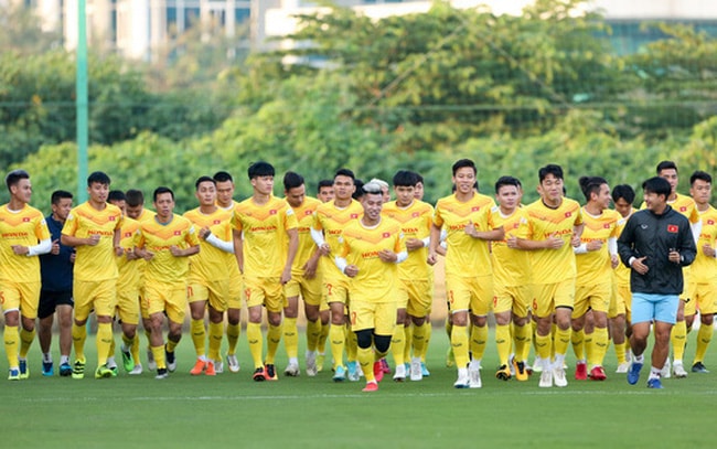 Đã công bố giá vé xem trận giao hữu giữa ĐT Việt Nam và U22 Việt Nam. Ảnh: vtv.vn