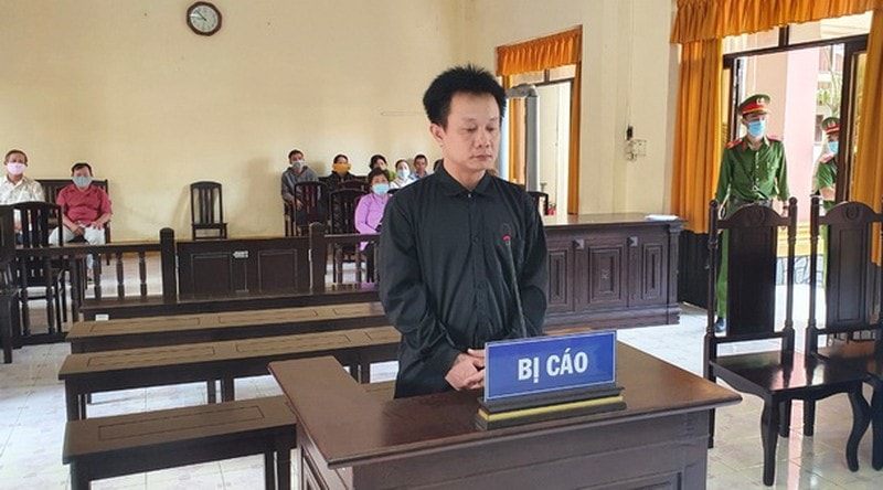 Bị cáo Hồ Hoàng Anh tại phiên toà. Ảnh: baophapluat.vn