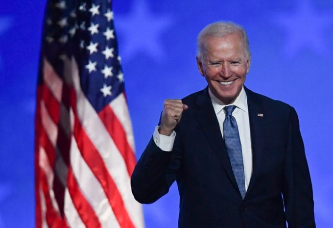 Ông Joe Biden chính thức trở thành Tổng thống thứ 46 của Mỹ - Ảnh: Reuters