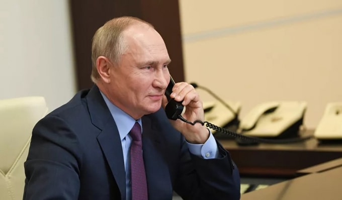 Tổng thống Vladimir Putin đã gửi lời chúc mừng ông Joe Biden sau khi được xác định giành chiến thắng trong cuộc bầu cử Tổng thống - Ảnh: Alexey Nikolsky