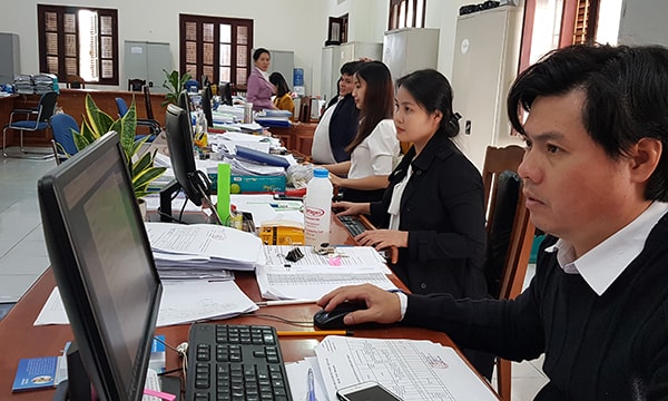 Hoạt động tại Phòng Quản lý Thu (BHXH tỉnh Gia Lai)