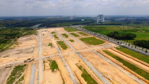 Một khu đất công liên quan đến việc chuyển nhượng trái phép tại TP Thủ Dầu Một, tỉnh Bình Dương