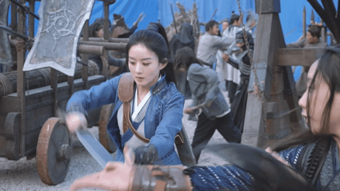 Cảnh võ thuật trong Hữu Phỉ đẹp mắt, tình tiết lôi cuốn.