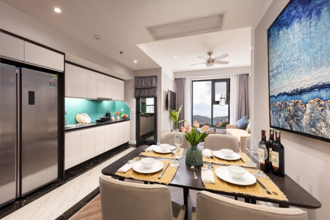 Altara Residences Quy Nhơn bàn giao gần như đầy đủ các trang thiết bị trong nhà