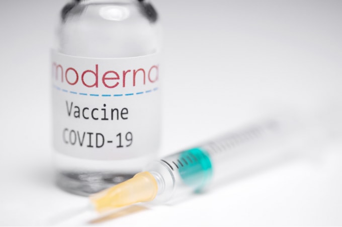 Vắc-xin Covid-19 của Moderna. Ảnh: Moderna