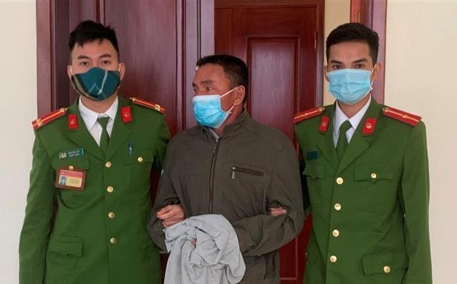 Đối tượng đã Bình Công an tỉnh Nghệ An bắt giữ. Ảnh: tienphong.vn