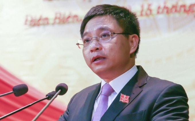 Ông Nguyễn Văn Thắng - Bí thư Tỉnh uỷ Điện Biên chỉ đạo xử lý nghiêm sự việc bạo lực học đường ở trường THCS Tân Bình. Ảnh TL