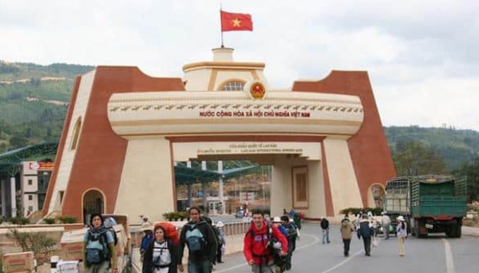 Cửa khẩu quốc tế Lao Bảo, Quảng Trị. Ảnh minh họa