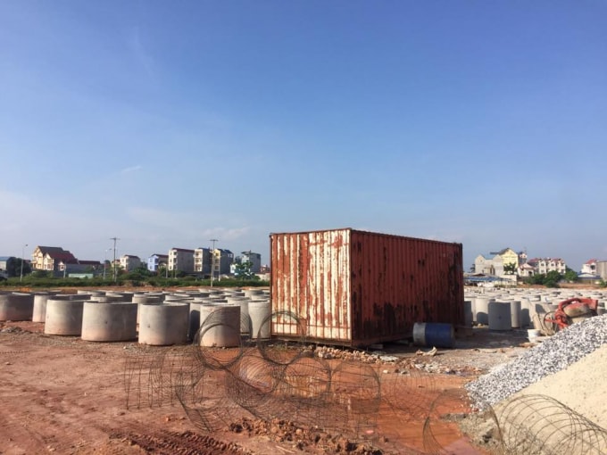 Dự án Khu dân cư Tấn Đức JSC đã được san lấp trước khi có văn bản chấp thuận của Thủ tướng Chính phủ.