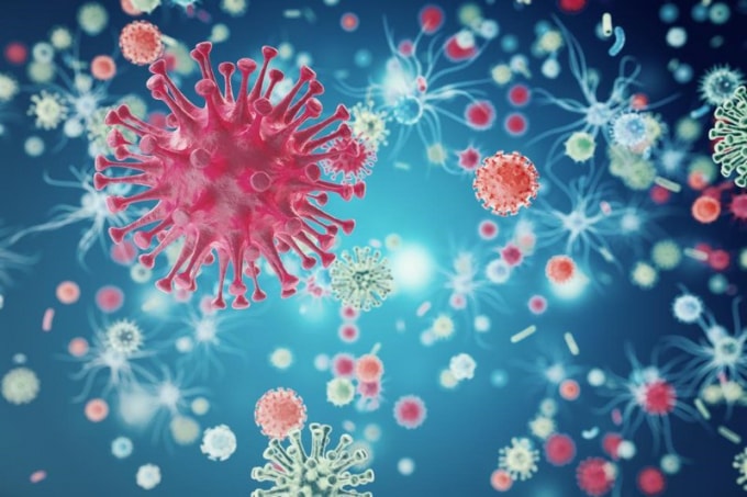 Các nhà khoa học đánh giá biến thể mới của virus SARS-CoV-2 tại Anh có khả năng lây nhiễm nhanh hơn tới 70%. Ảnh minh họa.