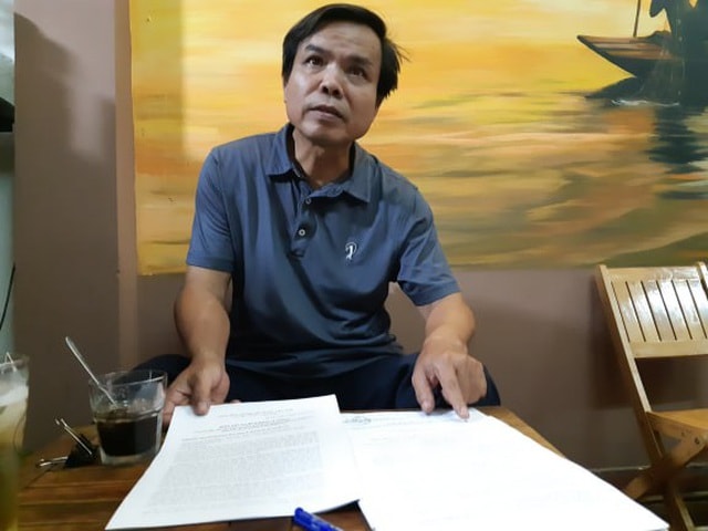 Ông Lương Xuân Bình- nguyên Phó Trưởng Ban quản lý dự án đường sắt đô thị Hà Nội. Ảnh: Dân Trí